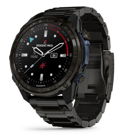 Garmin Descent Mk3i 51mm Dive Computer – Carbon Grey DLC Titanium Bezel & Band (Air Integration)