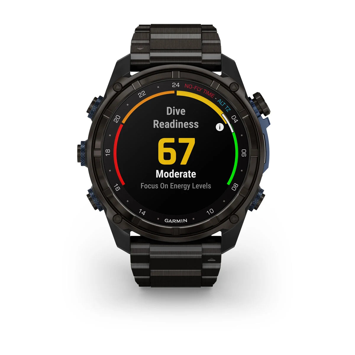 Garmin Descent Mk3i 51mm Dive Computer – Carbon Grey DLC Titanium Bezel & Band (Air Integration)