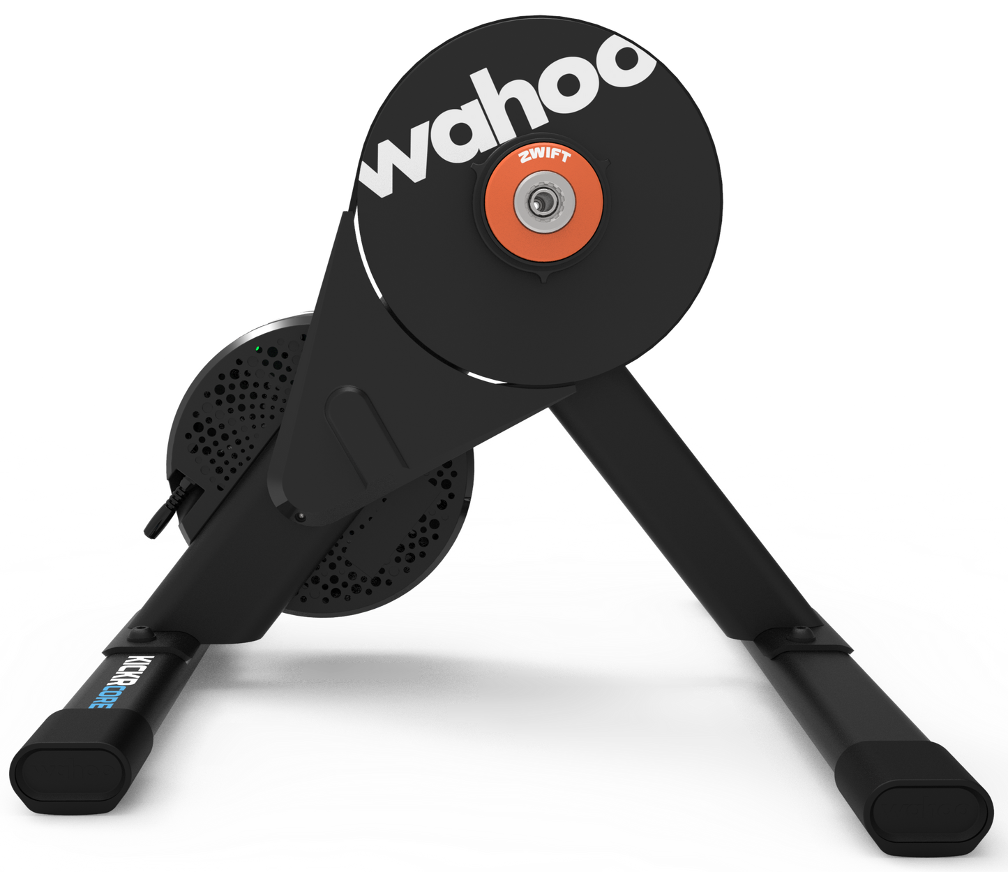 Wahoo KICKR CORE 2 With Zwift Cog & Click Smart Trainer, Orange Cog 3rd generation