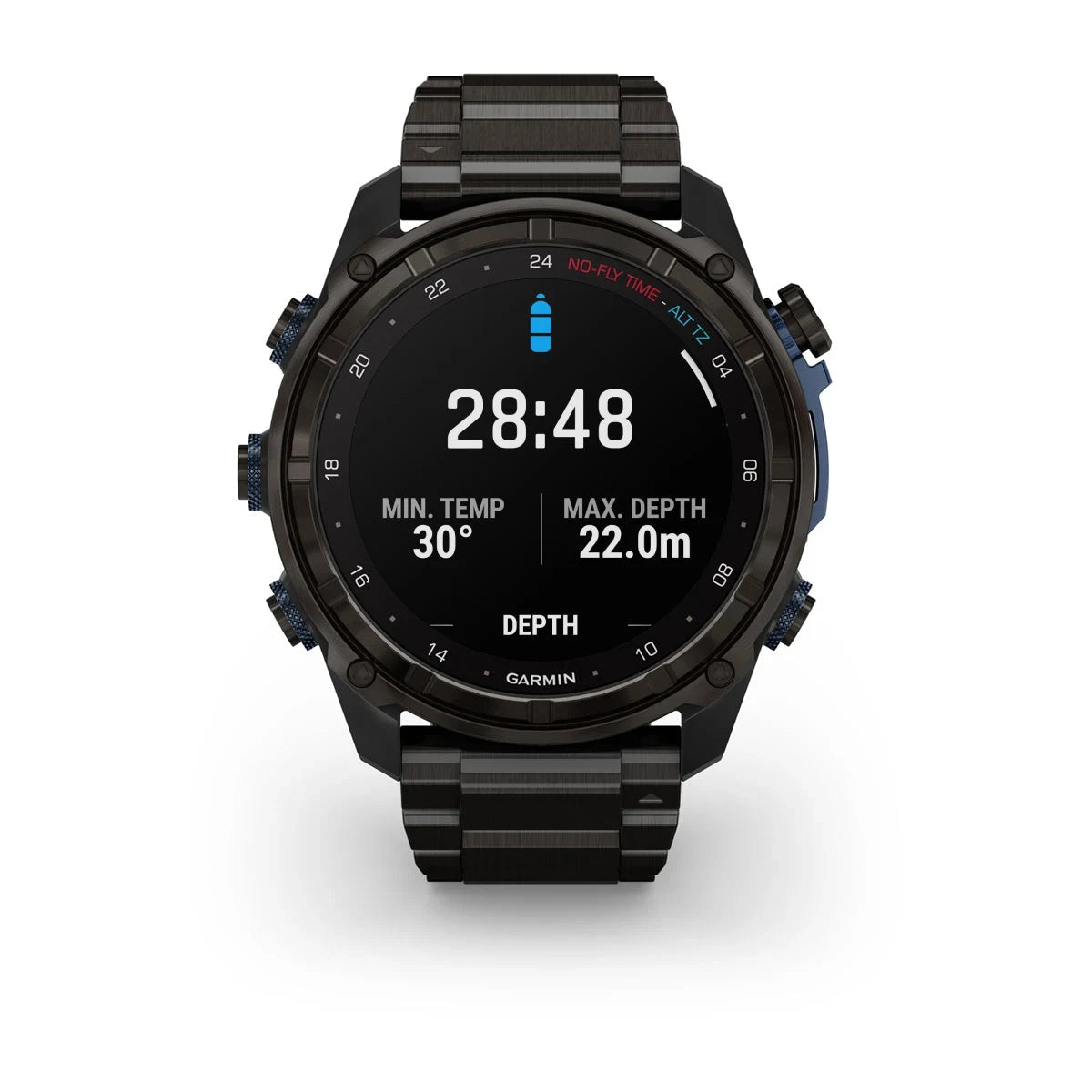 Garmin Descent Mk3i 51mm Dive Computer – Carbon Grey DLC Titanium Bezel & Band (Air Integration)