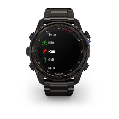 Garmin Descent Mk3i 51mm Dive Computer – Carbon Grey DLC Titanium Bezel & Band (Air Integration)